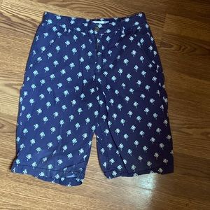 Boys Shorts blue with palm trees